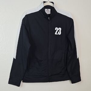 Augusta Sportswear Black and White Windbreaker
